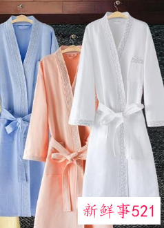 浴袍的带子怎么系的