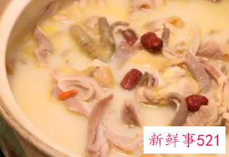 猪肚煲鸡汤的做法功效