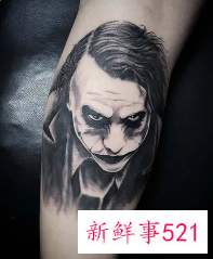 小丑纹身图案