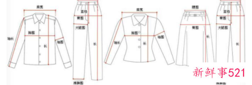 女人衣服尺寸体重表