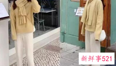 黑色白点点裤配什么上衣女