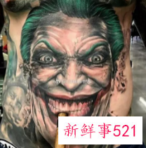 小丑纹身图案
