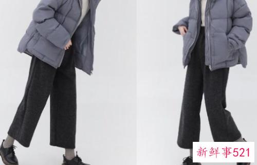 小款羽绒服搭配什么裤子
