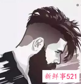 搭配西装的发型