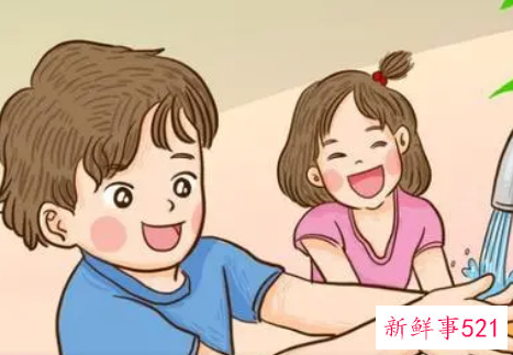 小学生勤洗手顺口溜