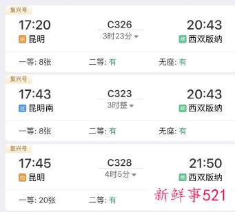 中老铁路沿途站点