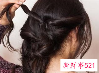 夹子怎么盘头发