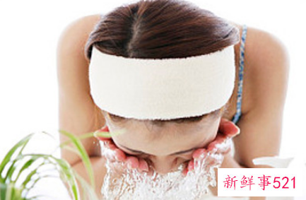 控油不可过度洗脸