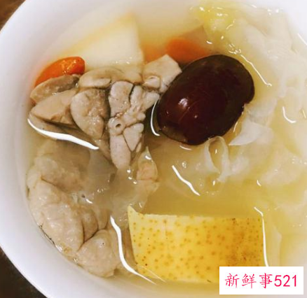 雪梨猪肺汤的做法