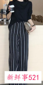 1米5小个子阔腿裤搭配