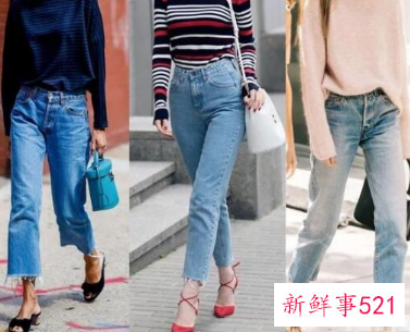 直筒牛仔裤配什么鞋子图片