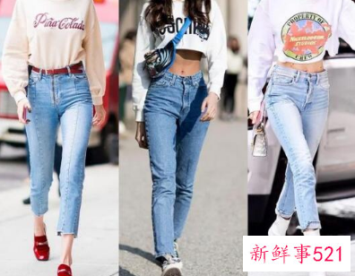 直筒牛仔裤配什么鞋子图片