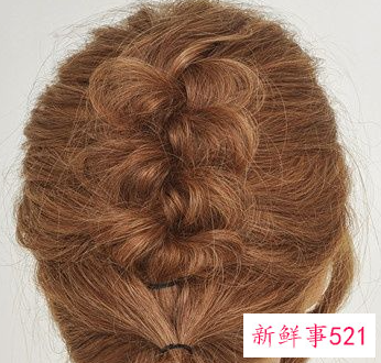 夹子怎么盘头发