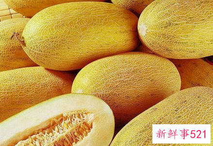 瓜中之王哈密瓜的功效与作用