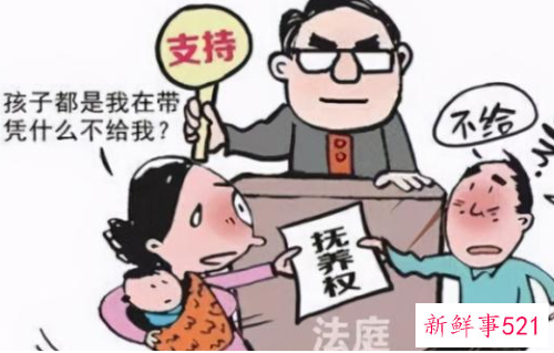 法院判孩子的抚养权什么为原则