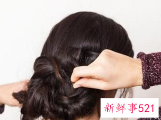 夹子怎么盘头发