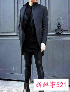 男士皮靴配牛仔裤图片