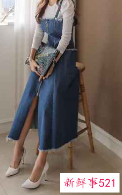 牛仔裙套装搭配什么鞋子