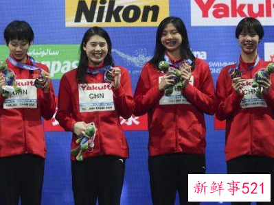 短池游泳世锦赛上中国队奖牌全部来自女将