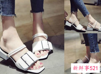 凉鞋黑色和白色哪个好看