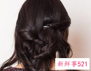 夹子怎么盘头发