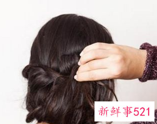 夹子怎么盘头发