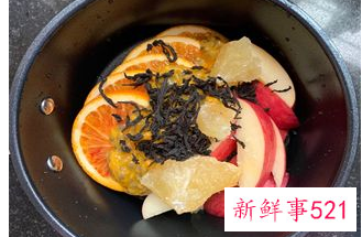 苹果水果茶的做法