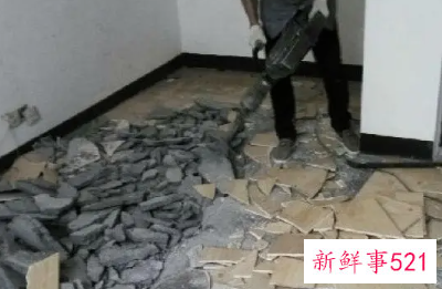 如何快速拆除旧瓷砖