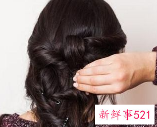 夹子怎么盘头发