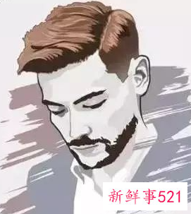 搭配西装的发型