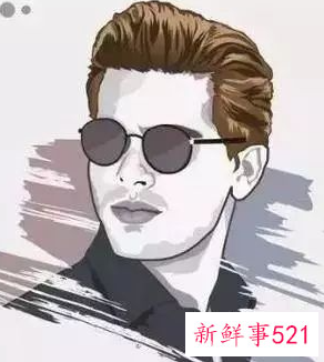 搭配西装的发型