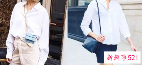 女生穿白衬衫小技巧