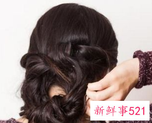 夹子怎么盘头发