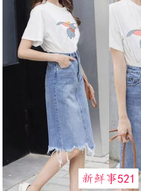 牛仔裙套装搭配什么鞋子