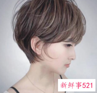 微胖短发发型图片女