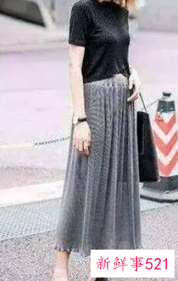 矮个子怎样穿长裙