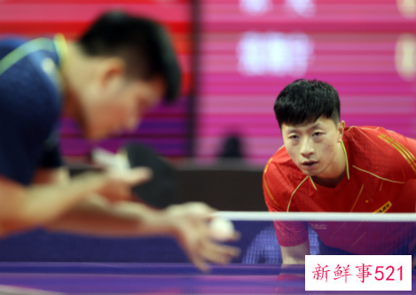 国乒热身赛樊振东4-0夺冠