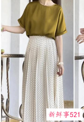 中年女人穿的裙子