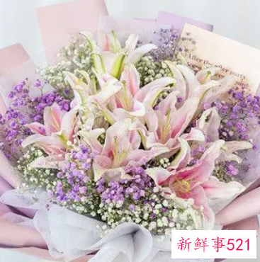 送女士花的祝福语