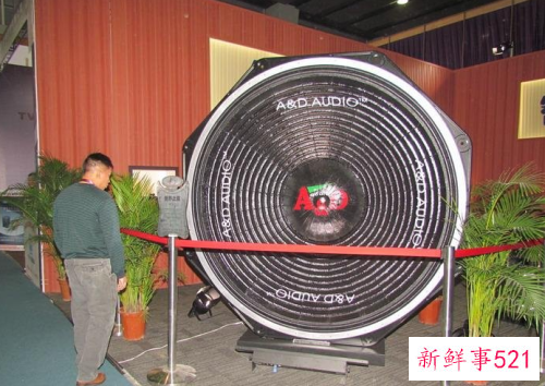 世界上最大的低音喇叭