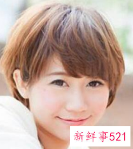 微胖短发发型图片女