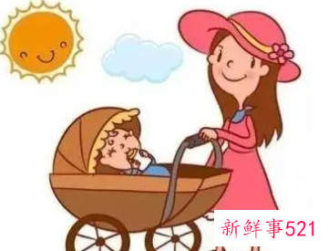 小孩怎么晒太阳