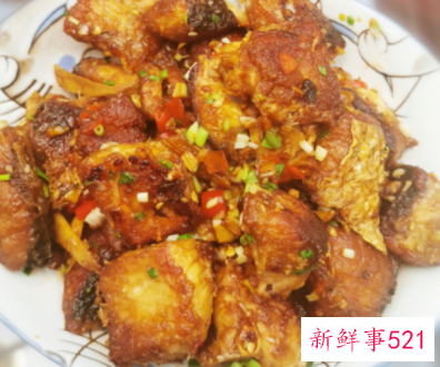 香煎鱼块草鱼