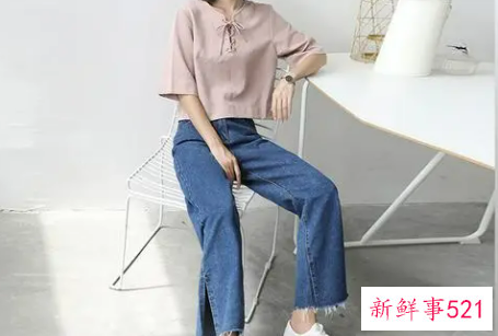 秋天牛仔裤配什么上衣