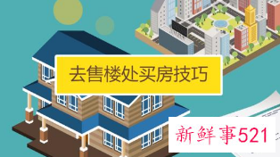 去售楼处买房的技巧