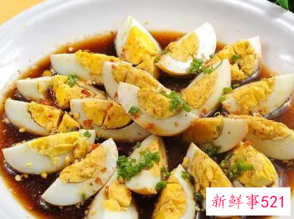 凉拌水煮鸡蛋的做法