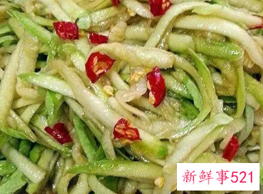 茭瓜凉拌怎么做好吃窍门