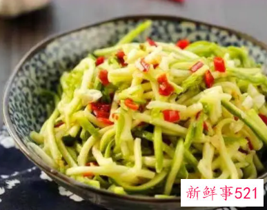茭瓜凉拌怎么做好吃窍门