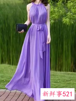 蕾丝长款高档连衣裙