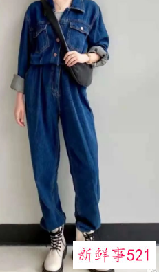 连体裤搭配什么好看